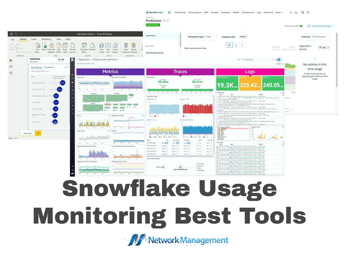 Snowflake Usage Monitoring Best Tools
